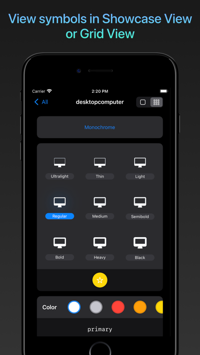San Fransymbols: SF Symbols screenshot