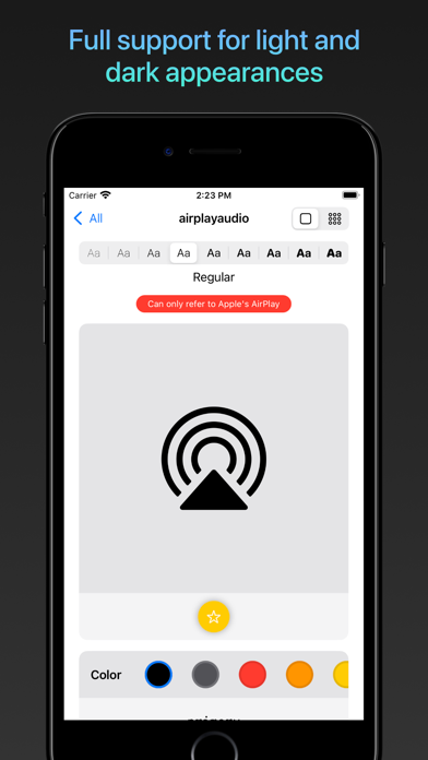 San Fransymbols: SF Symbols screenshot