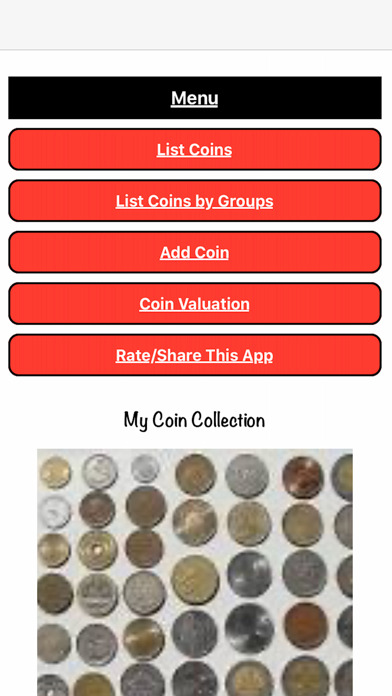 My Valuable Coin Collection screenshot