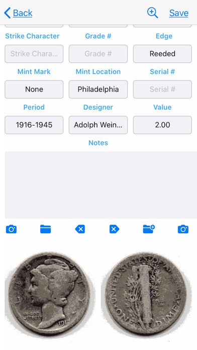 My Valuable Coin Collection screenshot
