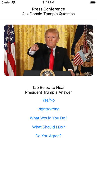 Ask Donald screenshot