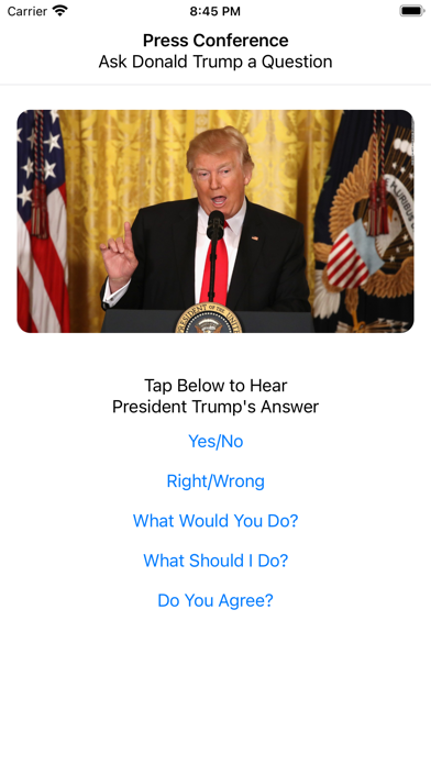 Ask Donald screenshot