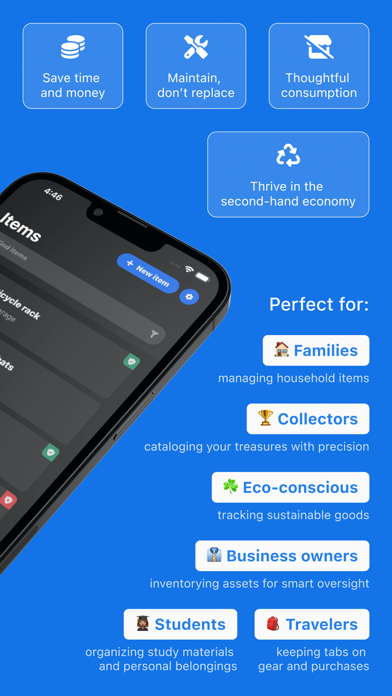 Itemido: Manage Home Inventory screenshot