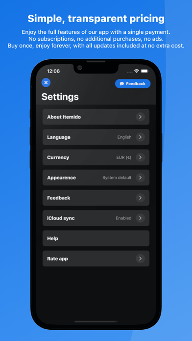 Itemido: Manage Home Inventory screenshot