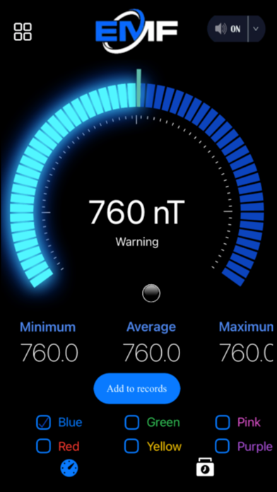 Emf Detector Radiation Reader screenshot