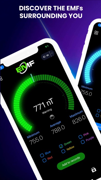 Emf Detector Radiation Reader screenshot