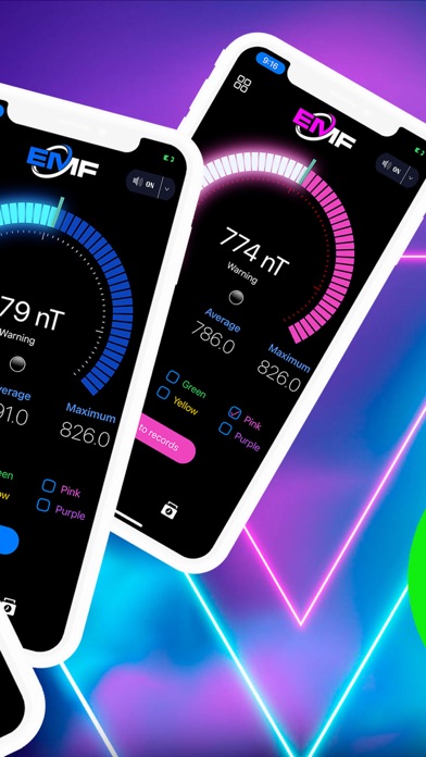 Emf Detector Radiation Reader screenshot