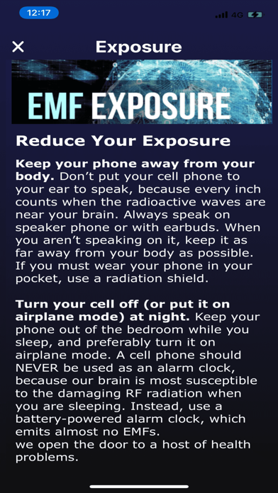 Emf Detector Radiation Reader screenshot