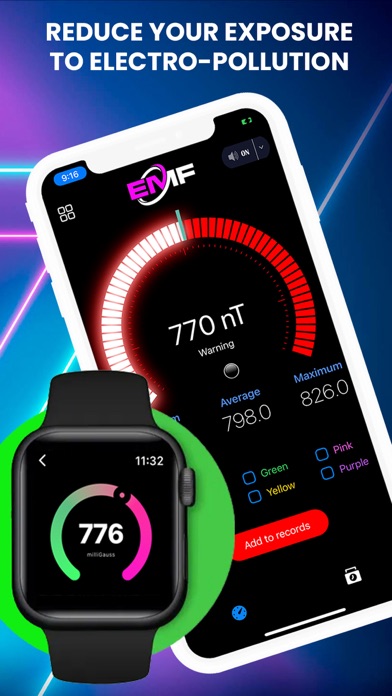 Emf Detector Radiation Reader screenshot