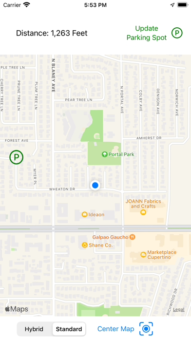 Mark Your Parking Spot screenshot