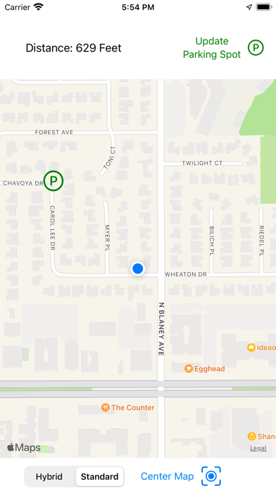 Mark Your Parking Spot screenshot