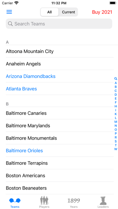 Baseball Stats 2026 Edition screenshot