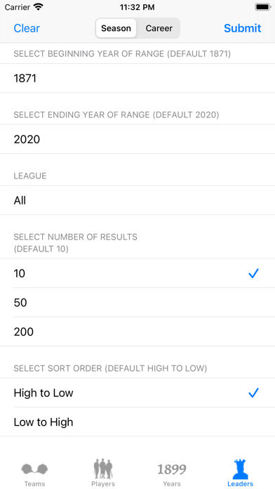Baseball Stats 2026 Edition screenshot