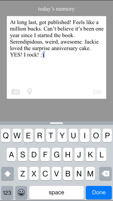 Little Memory: One Line a Day screenshot