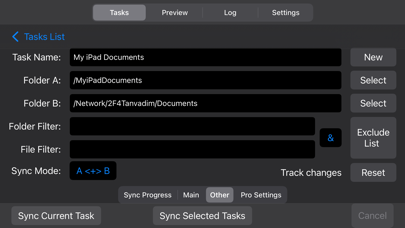 Sync Folders Pro screenshot