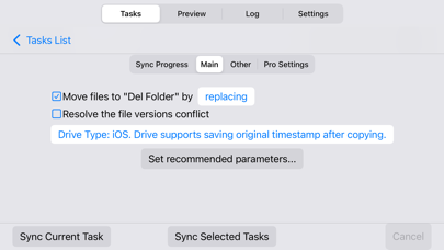 Sync Folders Pro screenshot