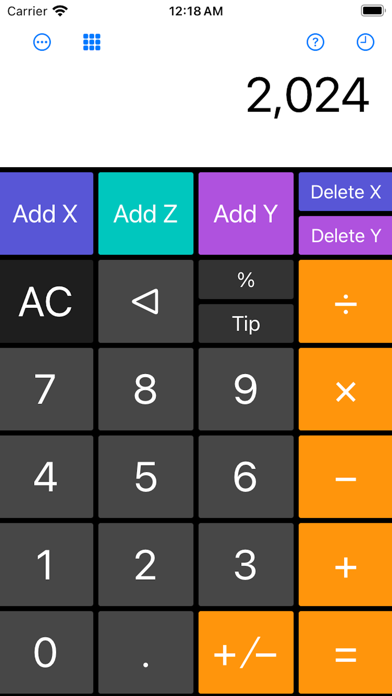 Statistics Calculator++ screenshot