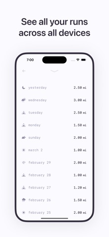 Miles – Running Tracker screenshot
