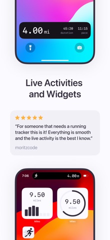 Miles – Running Tracker screenshot