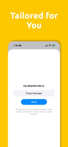 Mock Interview Prep AI screenshot