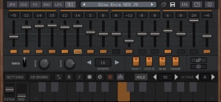 Super J8 Synth + AUv3 screenshot