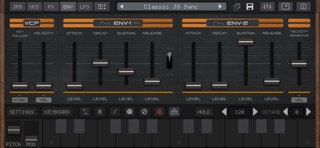 Super J8 Synth + AUv3 screenshot