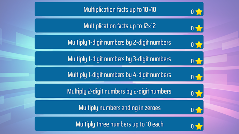 Multiplication 4th grade Math screenshot