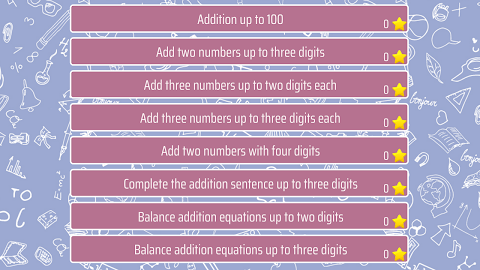 Third grade Math – Addition screenshot