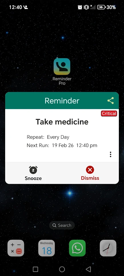 Reminder Pro screenshot