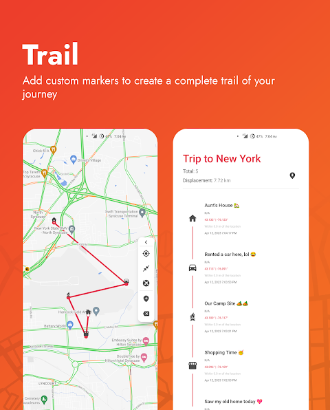 Positional: Your Location Info screenshot