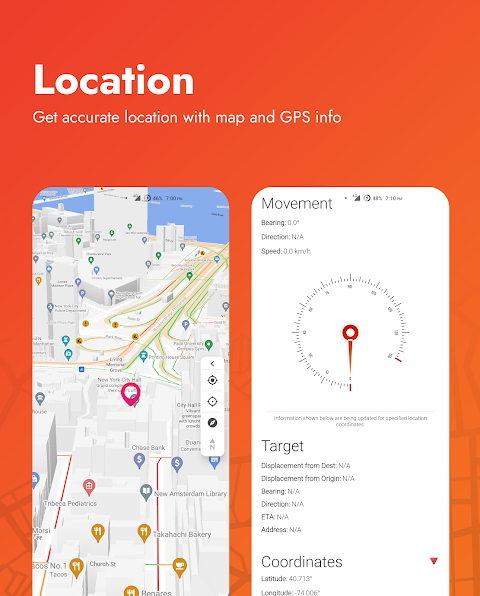 Positional: Your Location Info screenshot