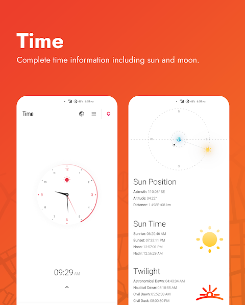 Positional: Your Location Info screenshot