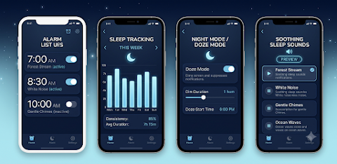 Alarm & Sleep Tracker screenshot