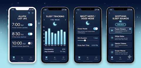 Alarm & Sleep Tracker screenshot