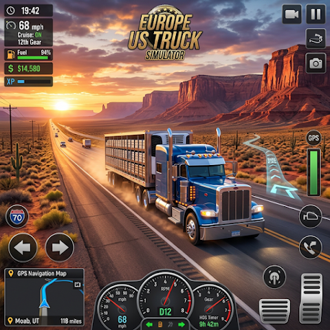 EuroUS Truck Simulator screenshot