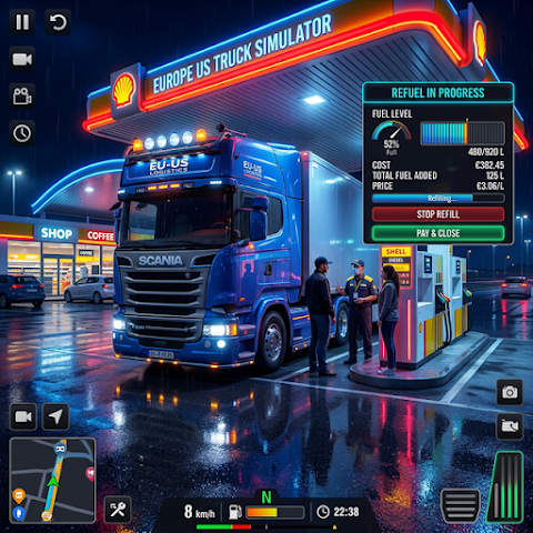 EuroUS Truck Simulator screenshot