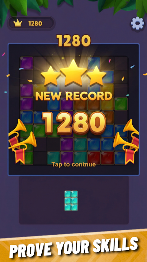 Block Blast: Classic Jewel screenshot