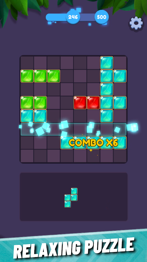 Block Blast: Classic Jewel screenshot