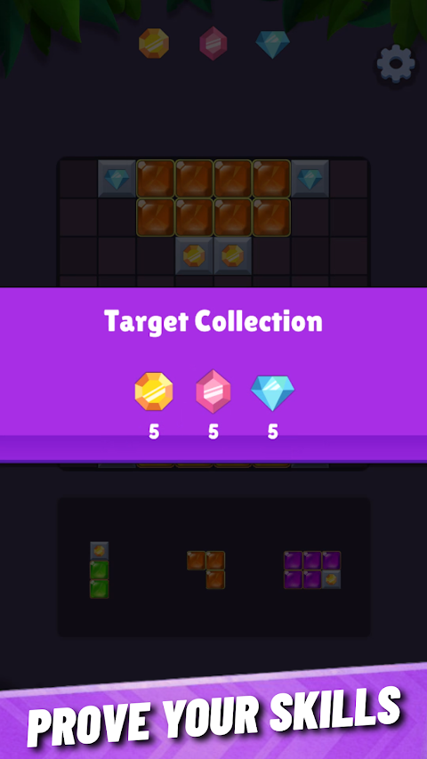 Block Blast: Classic Jewel screenshot