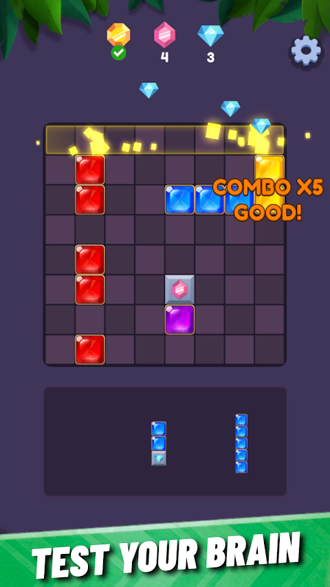 Block Blast: Classic Jewel screenshot