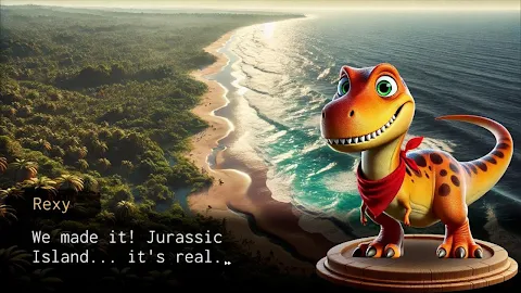 Jurassic Island : Audiobook screenshot