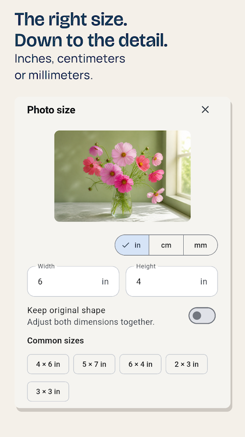 SizeLeaf: Photo Print Layouts screenshot