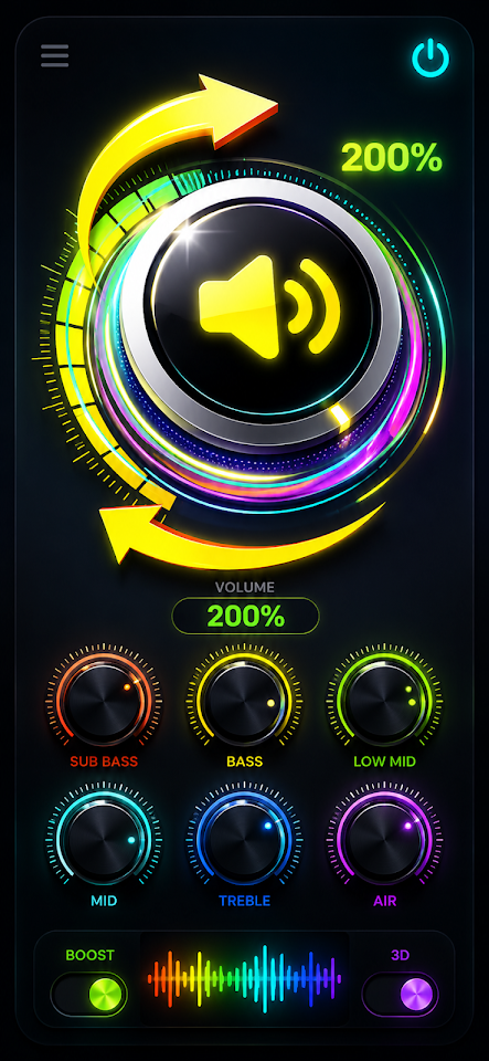 Bass Booster & Equalizer Pro screenshot