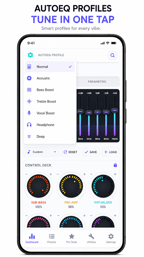 Bass Booster & Equalizer Pro screenshot