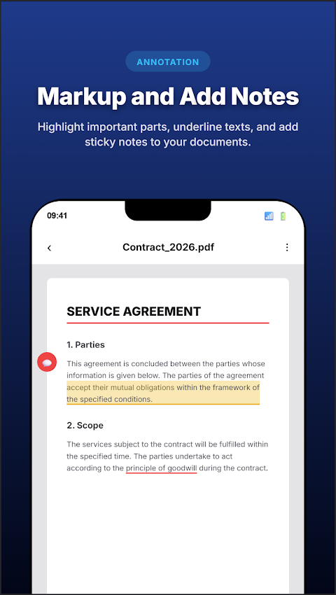 Altu PDF Reader screenshot