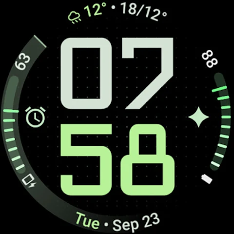 Eccentric Watch Face screenshot