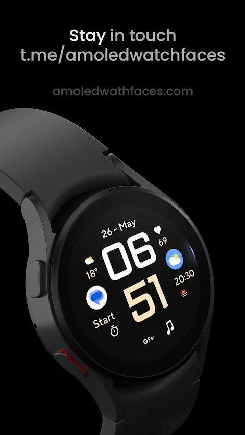 Sport B: Watch face screenshot
