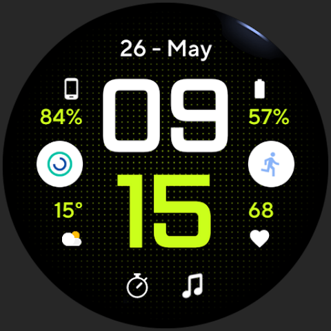Sport B: Watch face screenshot