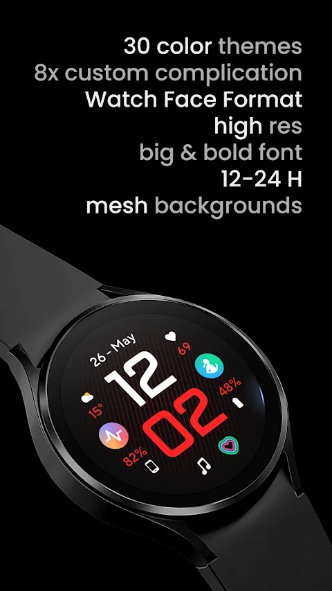 Sport B: Watch face screenshot