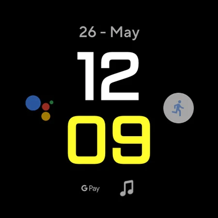 Sport B: Watch face screenshot